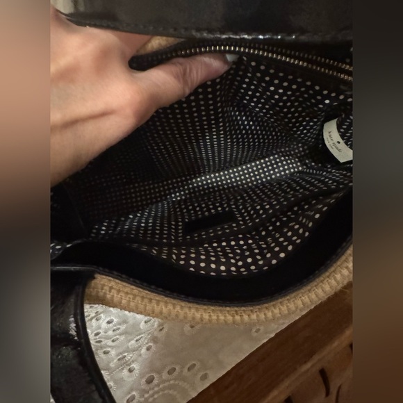 Kate Spade Tan and Black Bow Tote Bag - Picture 11 of 14